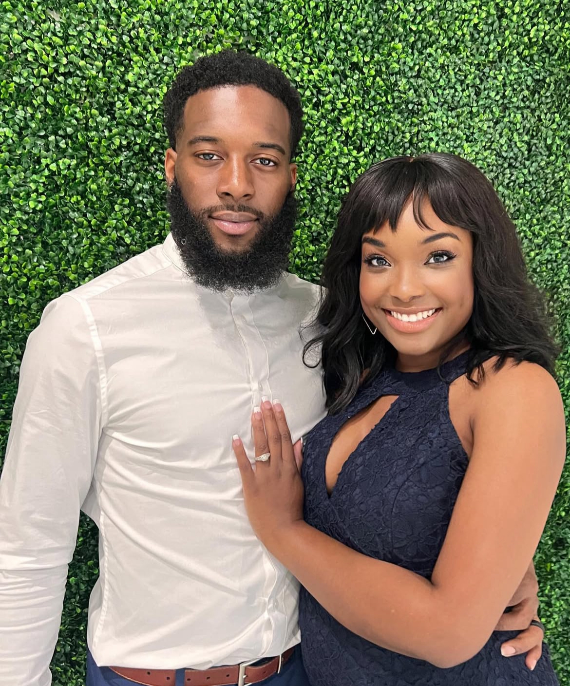 Tuesday & Zeek Harris smiling